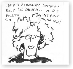 karikatuur van Bruno De Lille (getekend door Ph. Decloux)